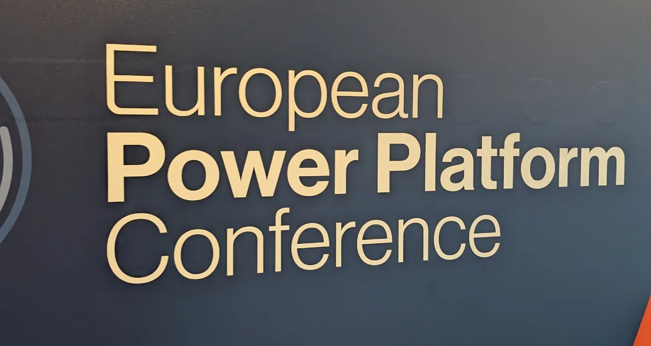 European Power Platform Conference poster